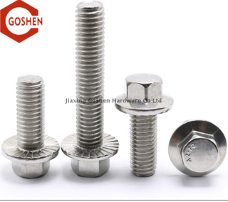 Inch Left Hand Stainless Steel Flange Bolt with Washer