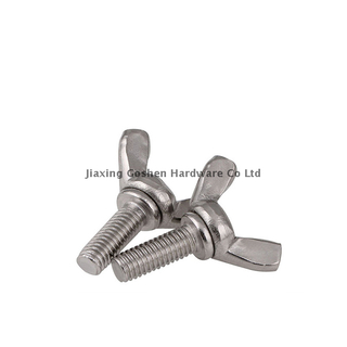 ANSI/ASME B 18.17 1/2 inch stainless steel butterfly universal wing bolt 