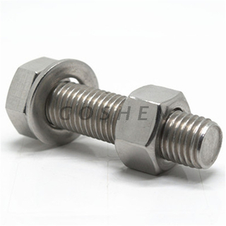 A286 Super Stainless Steel Hexagon cap bolt 1/2"