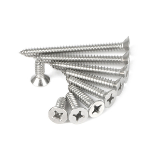 Stainless Steel Din7982 Flat Head Self Tapping Screw