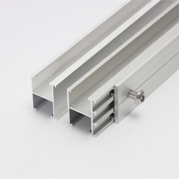 Solar Mounting Anodized H Aluminum Profile Extrusion Linear Rail