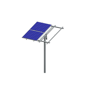 Single Column Adjustable Angle Ground Solar Pv Panel Mounting Bracket