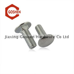 DIN608 Flat Countersunk Square Neck Bolts with Short Square Carriage Bolt for Wood