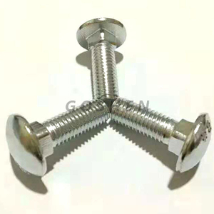 Stainless Steel High Strength Round Fine Thread M6 Carriage Bolt 